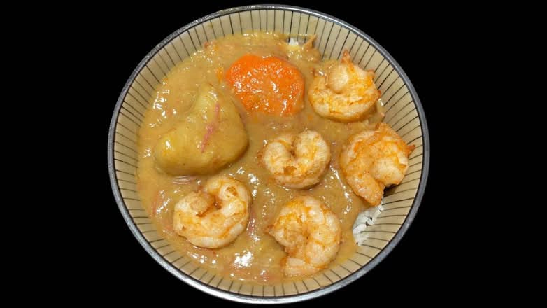 Shrimp Curry Bowl