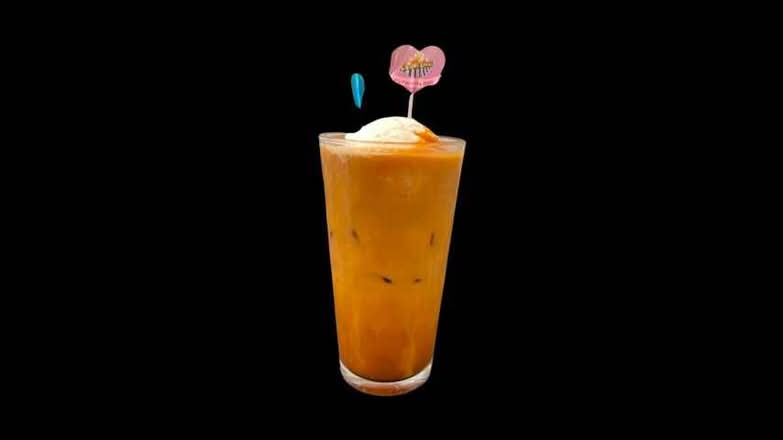 Thai Tea Gelato Float