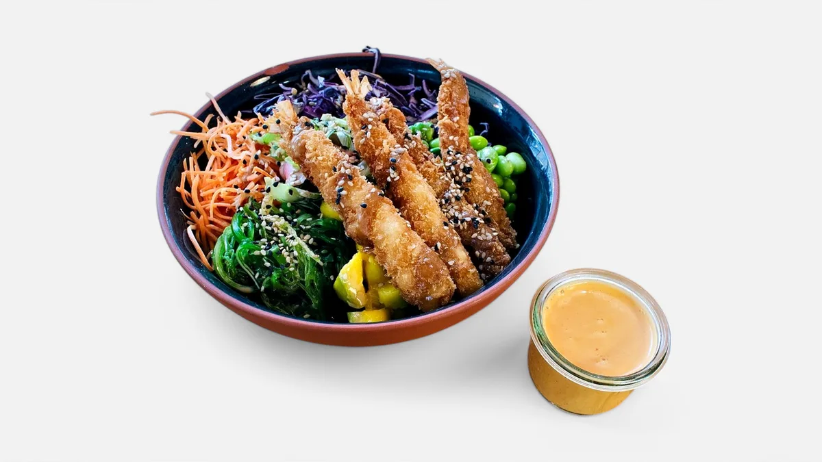 Crispy Shrimp poke
