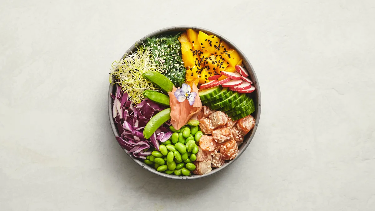 Salmon Mango Poké
