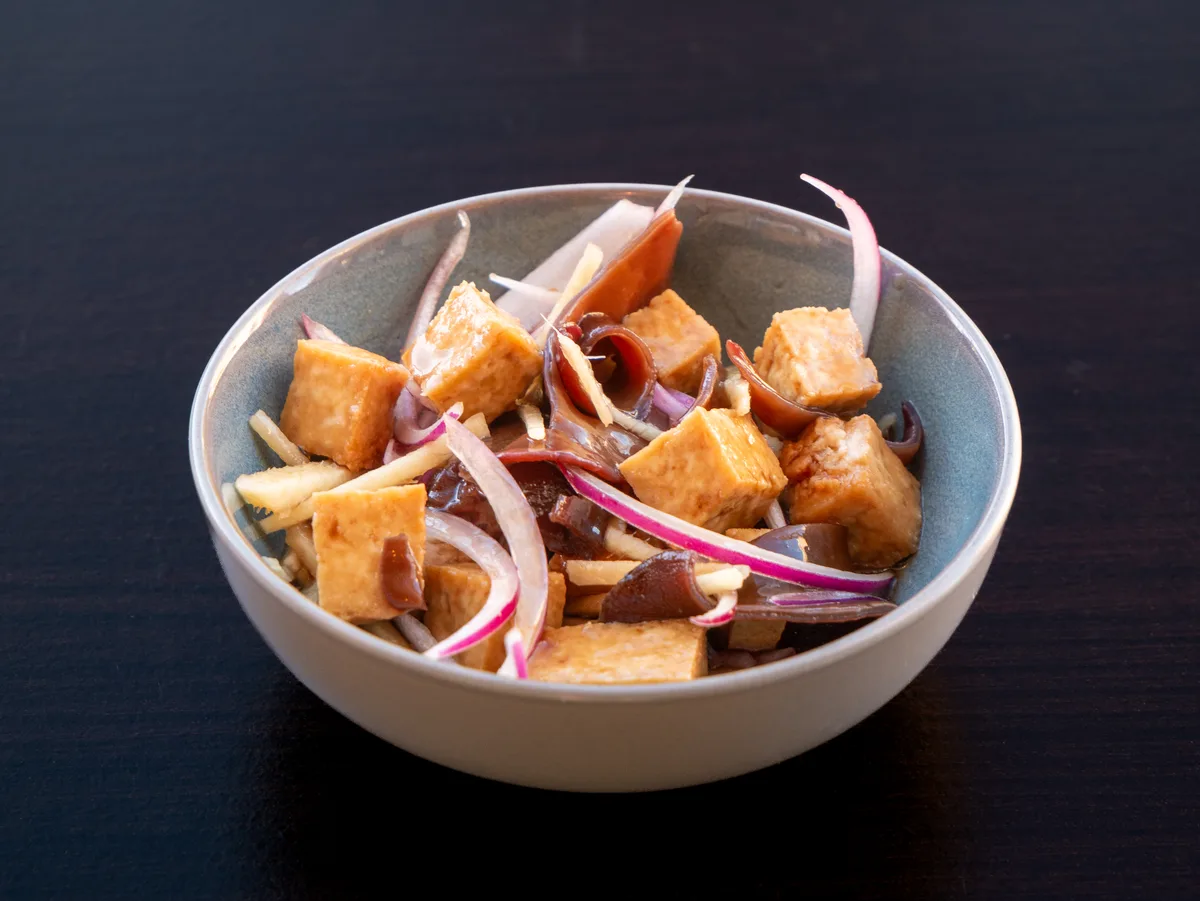 Taohu Pad King med tofu og ris ( V )