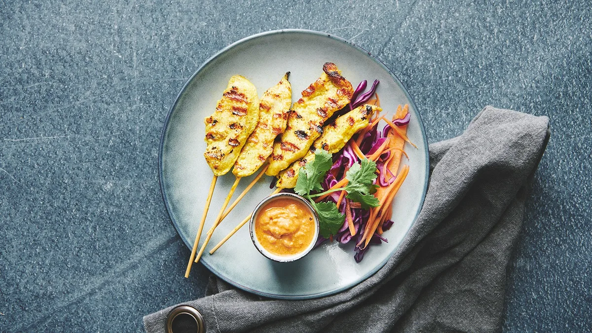 Thai Chicken Satay (Meat Lover) (5 stk)