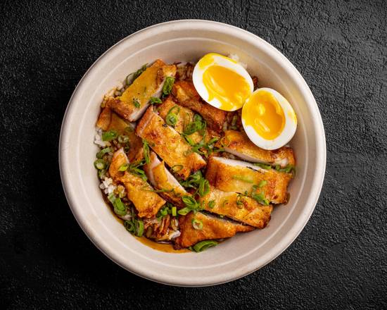 Fried Chicken Adobo Bowl