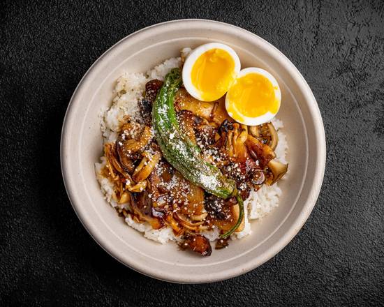 Mushroom and Egg Bowl