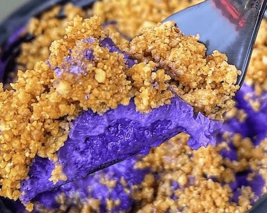 Ube Upside Down Pie