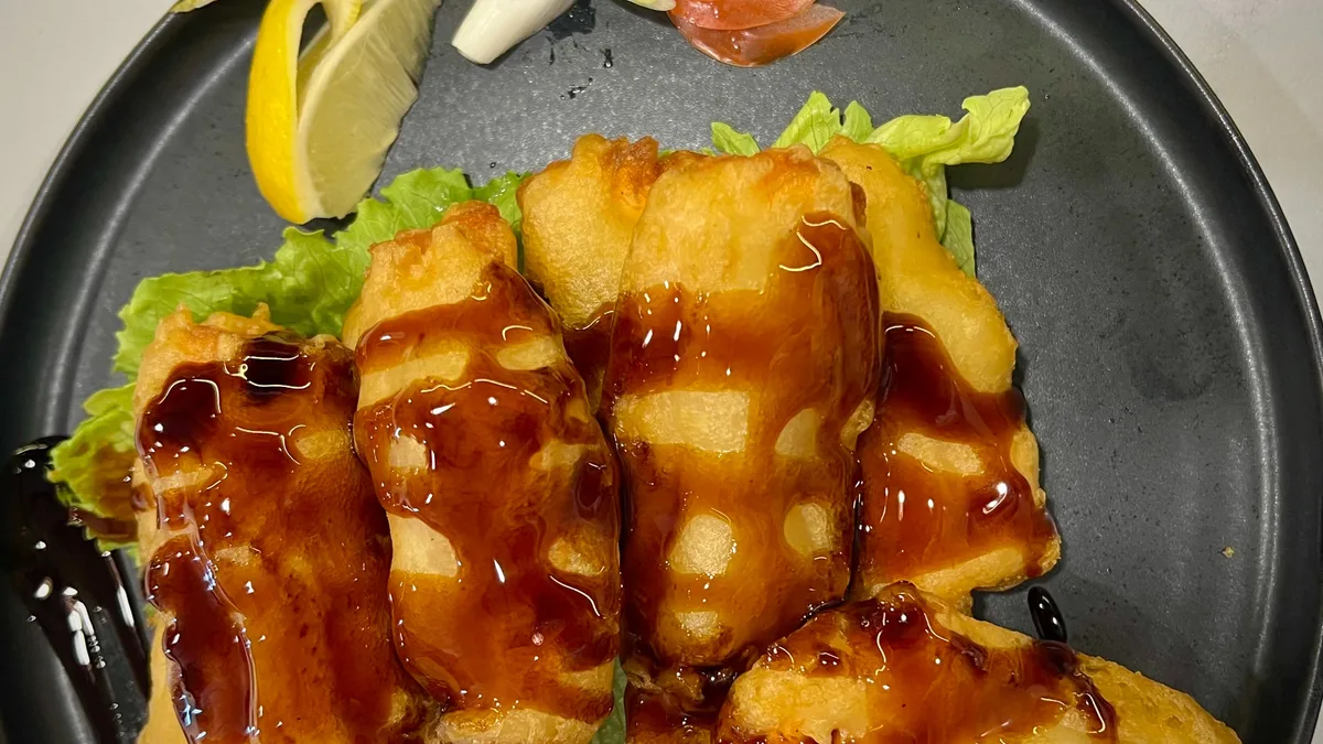 H9 Salmon teriyaki with rice