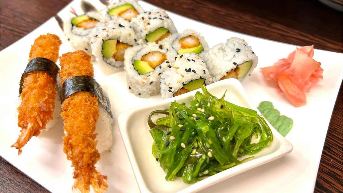 NS17. Tempura shrimp set