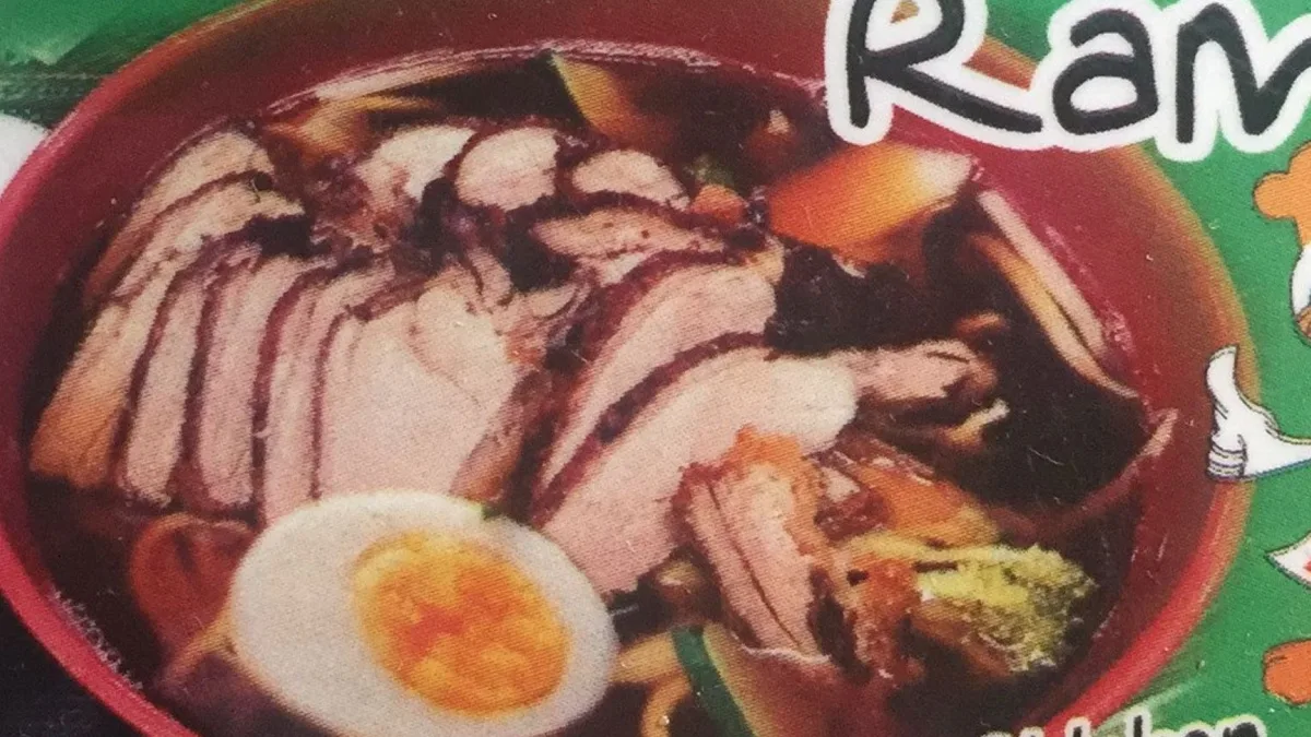 Kacsahúsos Ramen leves, N4