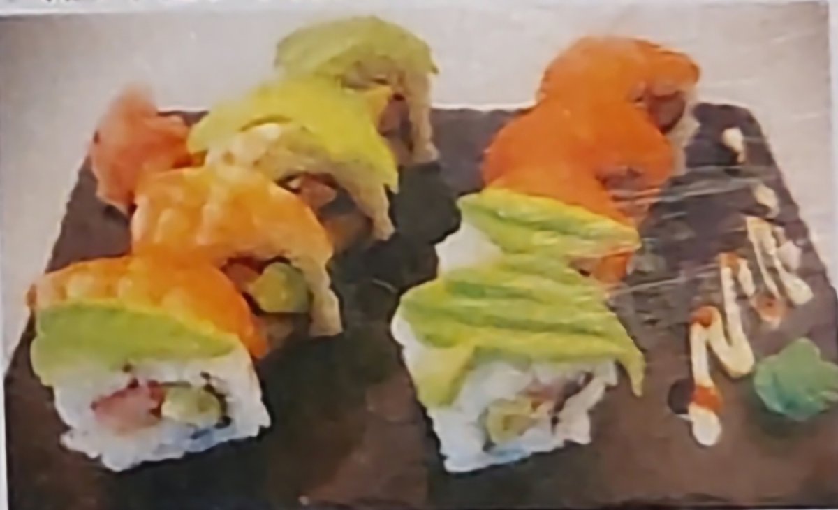 NS12 Rainbow sushi