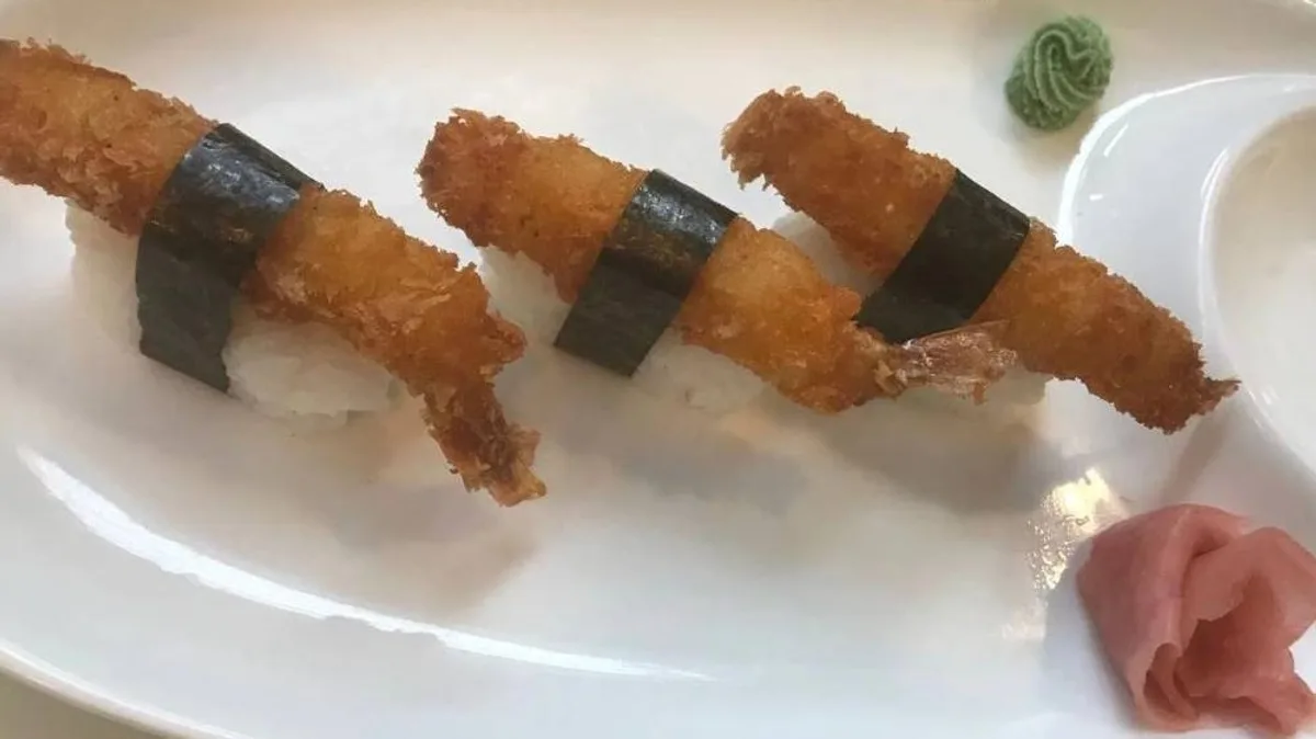 Sült Garnélarák nigiri - S10, 3db
