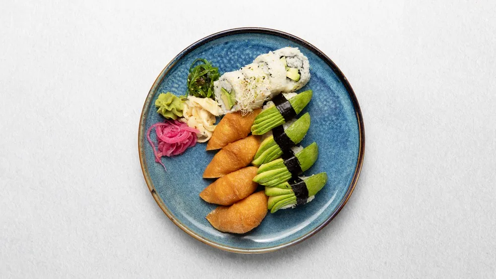 B. Vegetarisk Sushi - 12 bitar