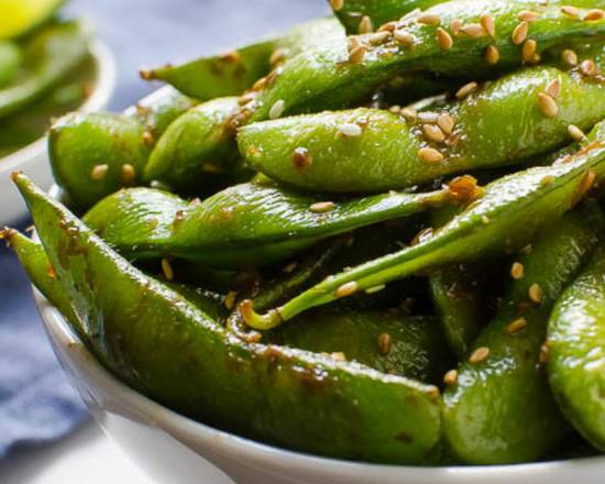 Garlic Edamame