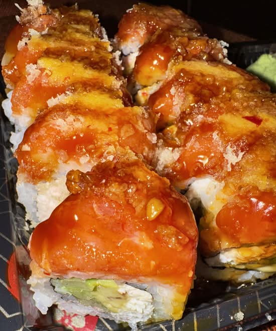 Hawaiian crunchy roll