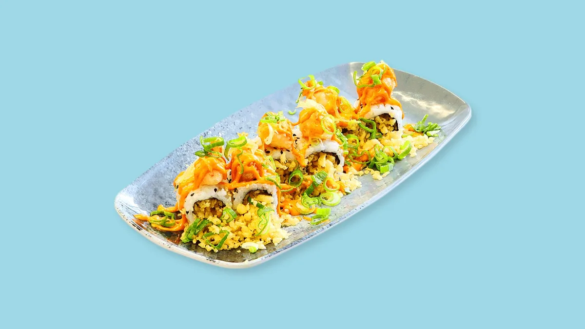 Crunchy Valcano Roll