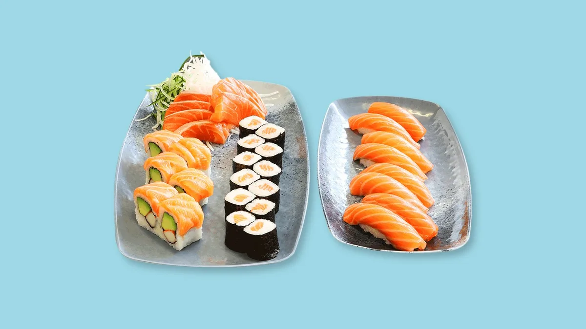 Salmon Deluxe Sushi Box
