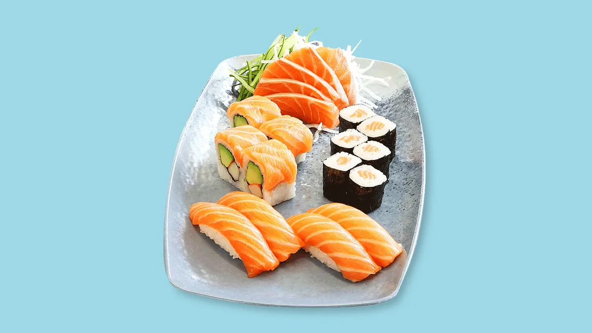 Salmon Sushi Box Small