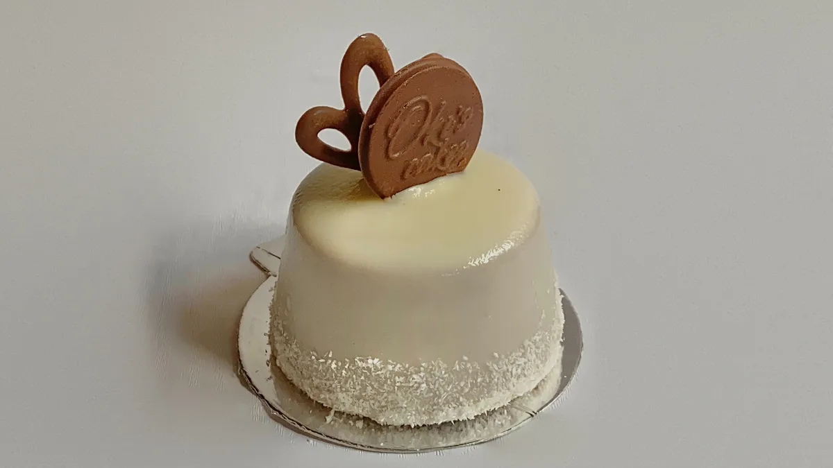 Kokosante bela čokolada mono kolač