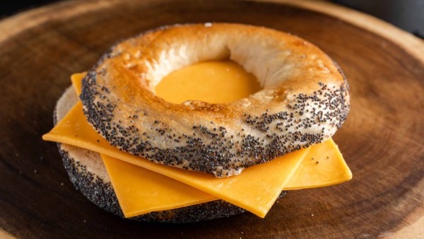 Bagel with Cheddar Cheese