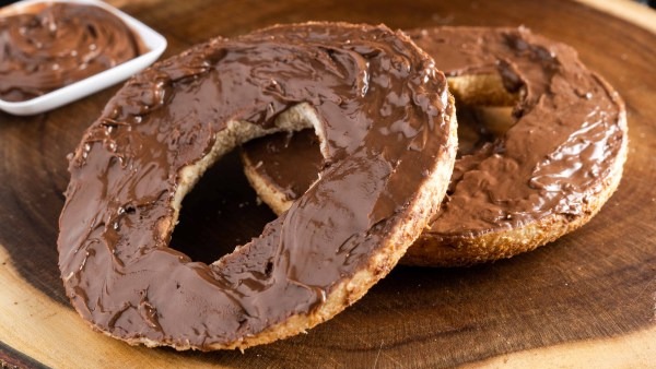 Bagel with Nutella