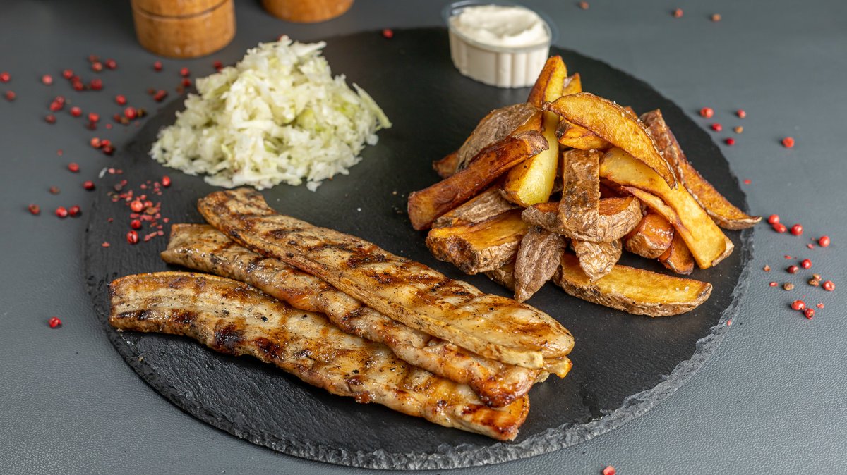 Meniu Piept de porc cu condimente 