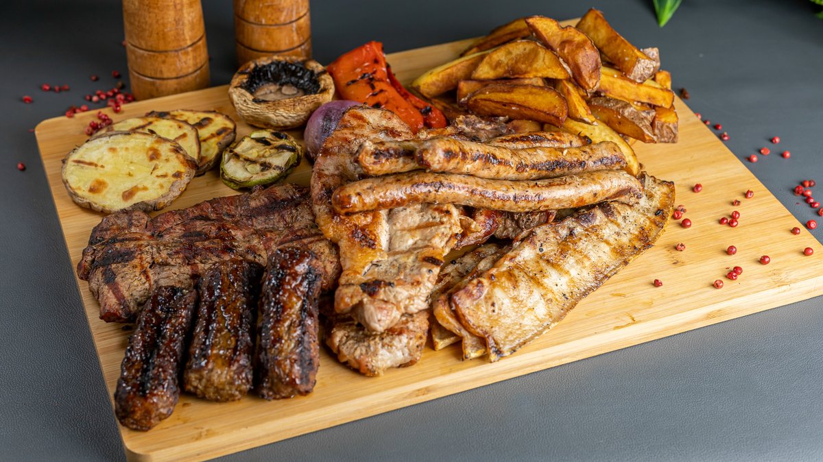 Platou Ola Grill Rustic de porc 3-4 persoane
