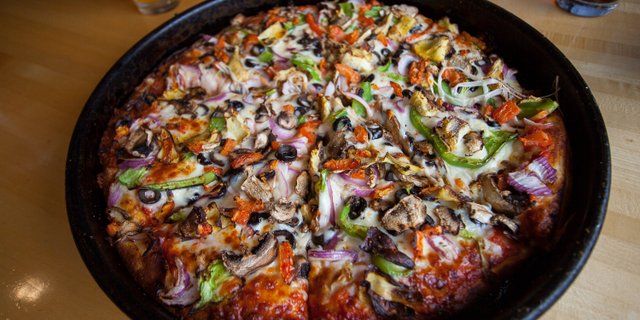 Veggie 7 Pizza