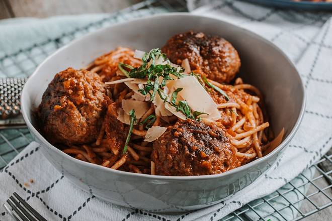 SPAGHETTI and MEATBALLS
