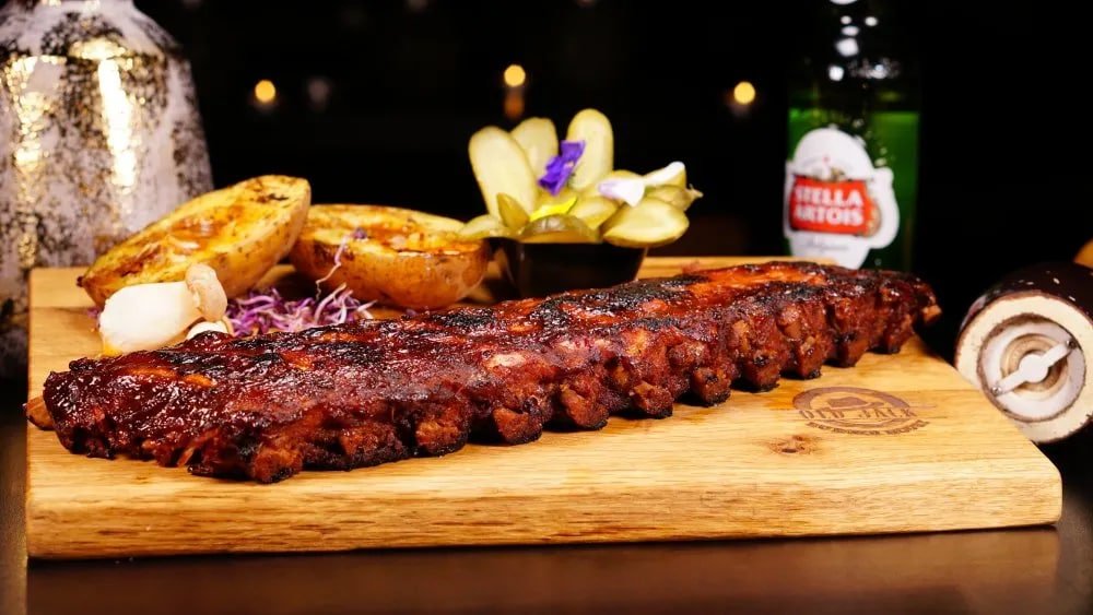 Barbeque ribs