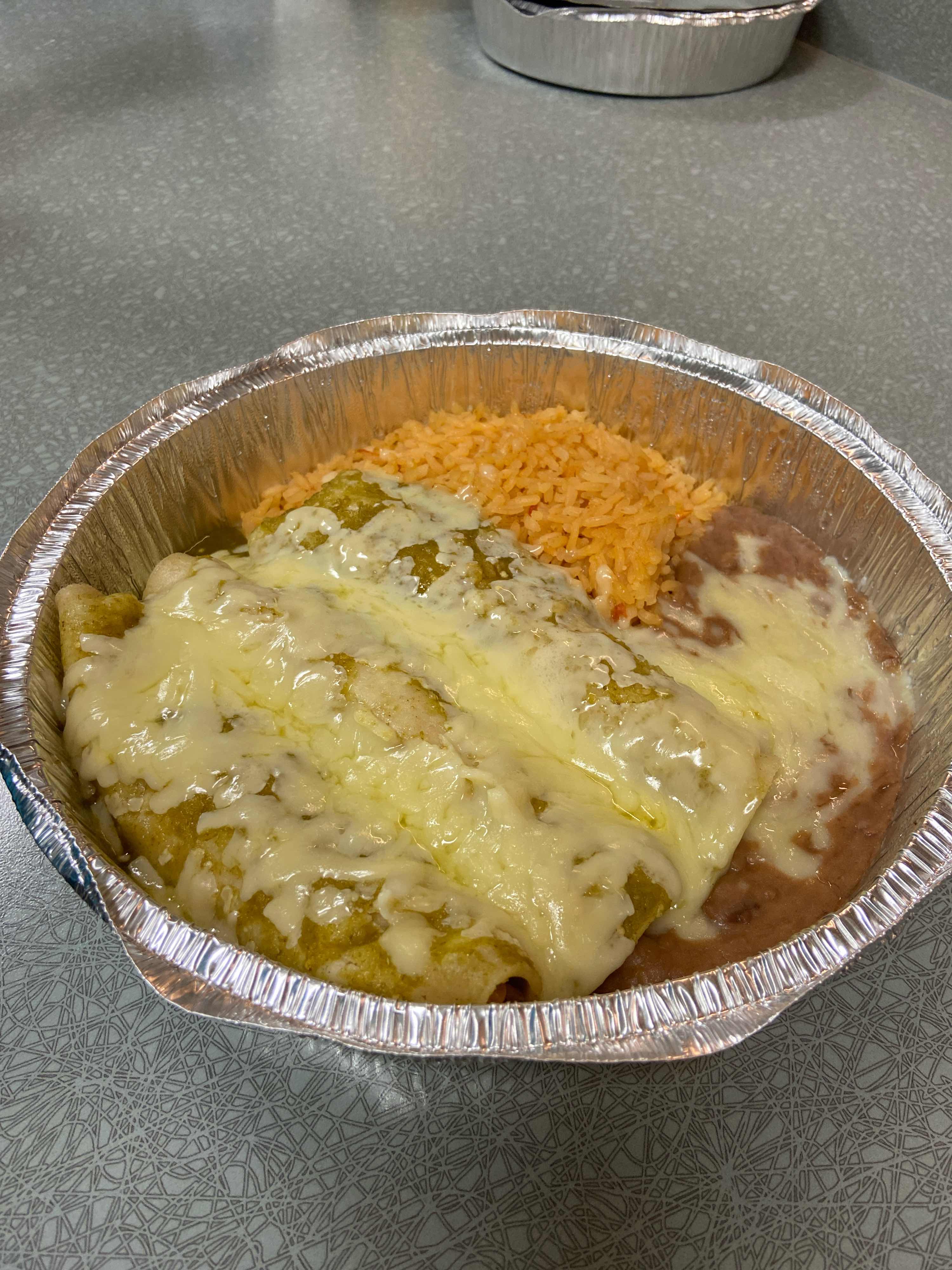 24. Enchiladas Verdes