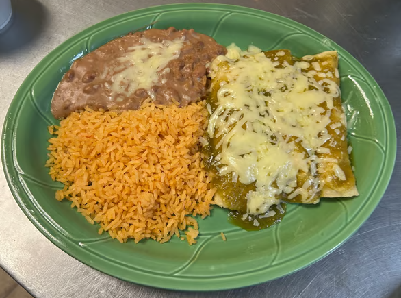 24. Enchiladas Verdes