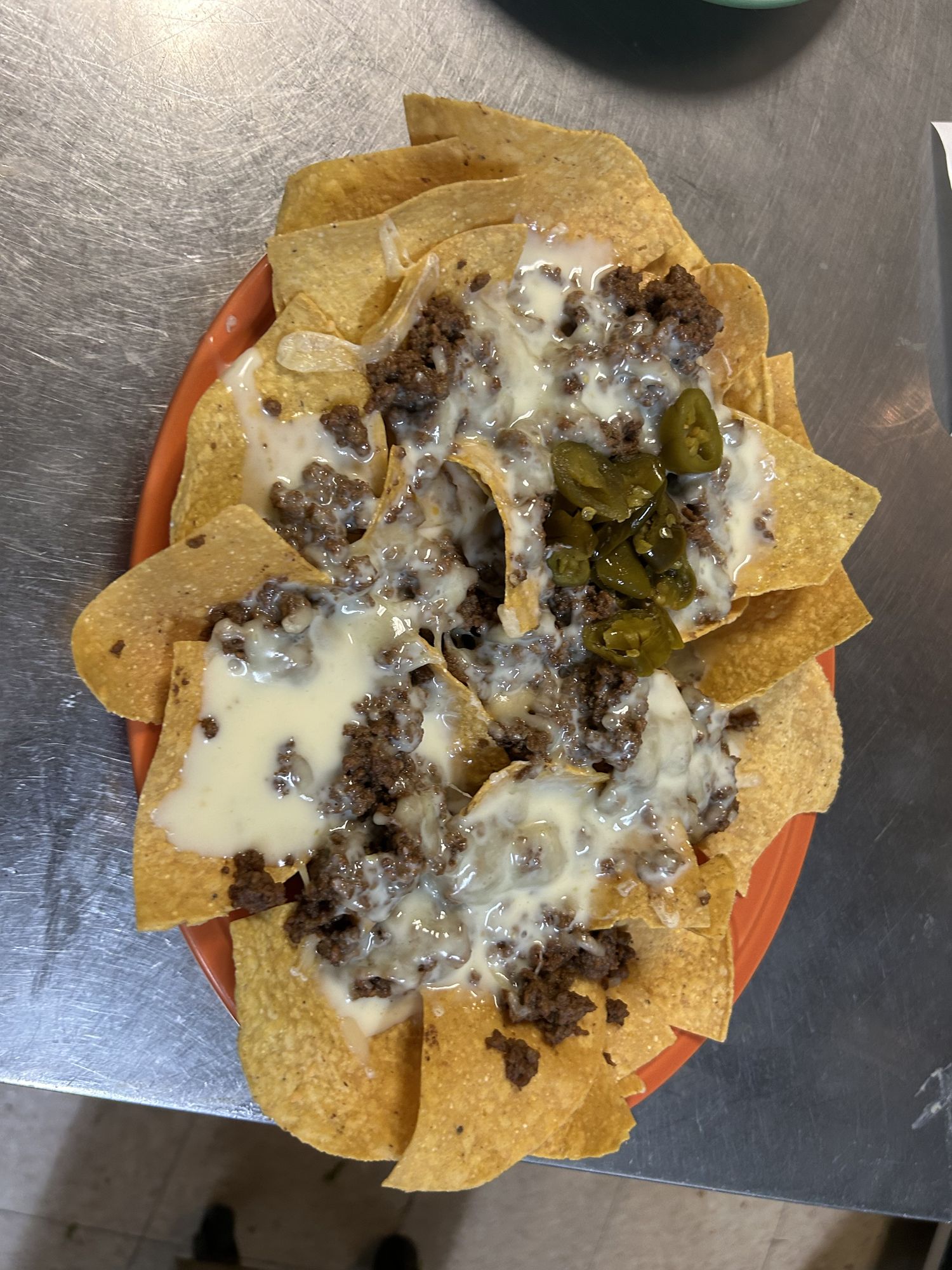 38. Nachos with Meat