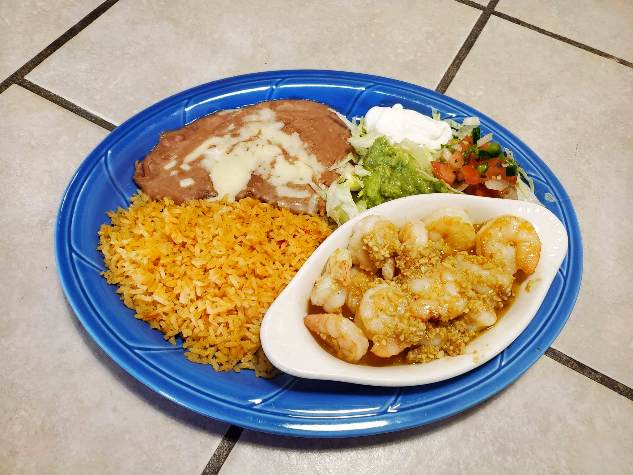 75. Camarones Al Mojo De Ajo