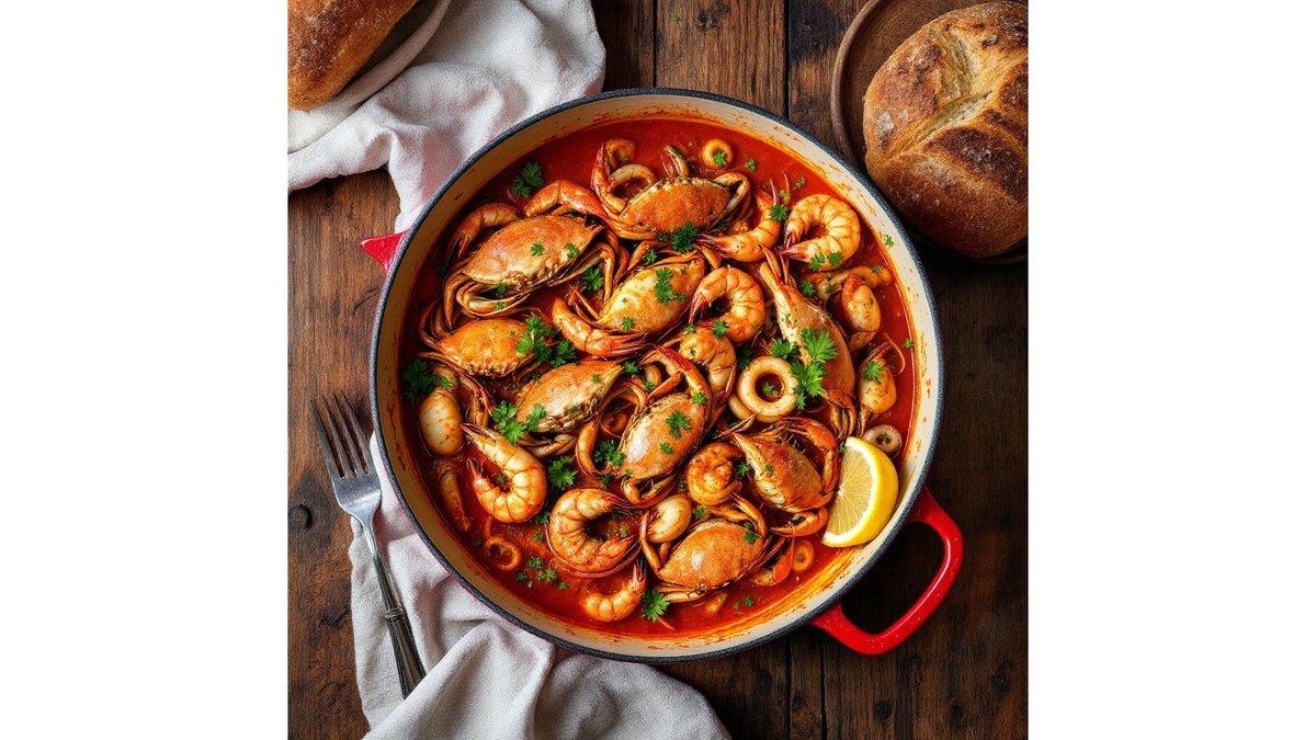 Fructe de mare imperial / Mixed seafood pot