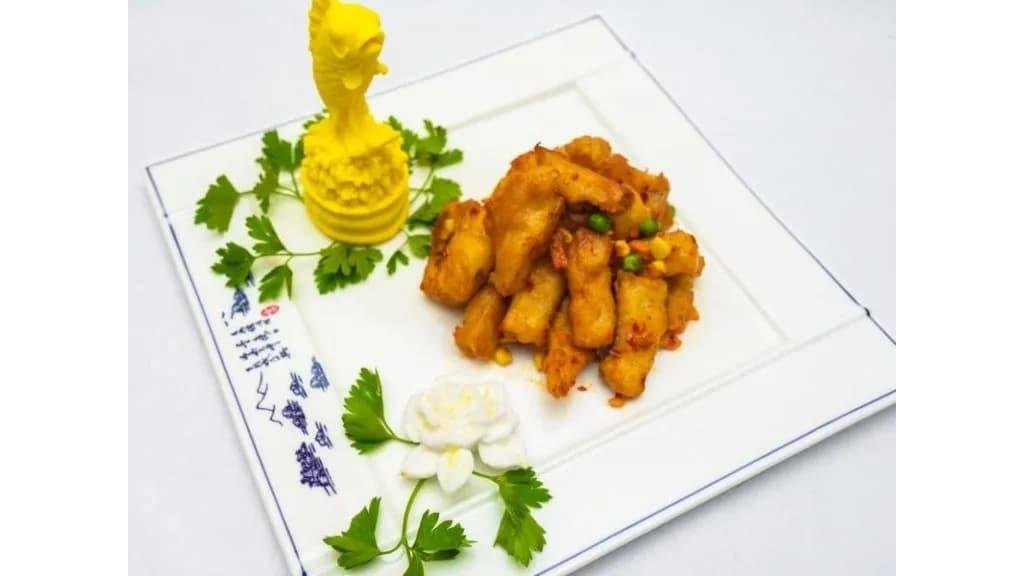 Pește jiaoyan / Spiced salt fish