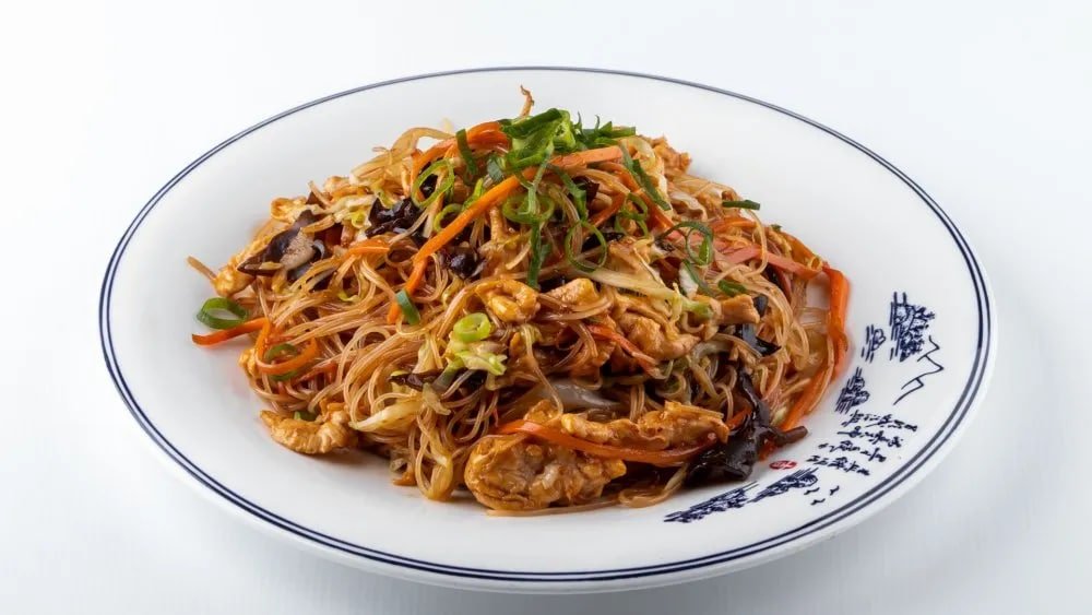 Spaghete de orez cu legume