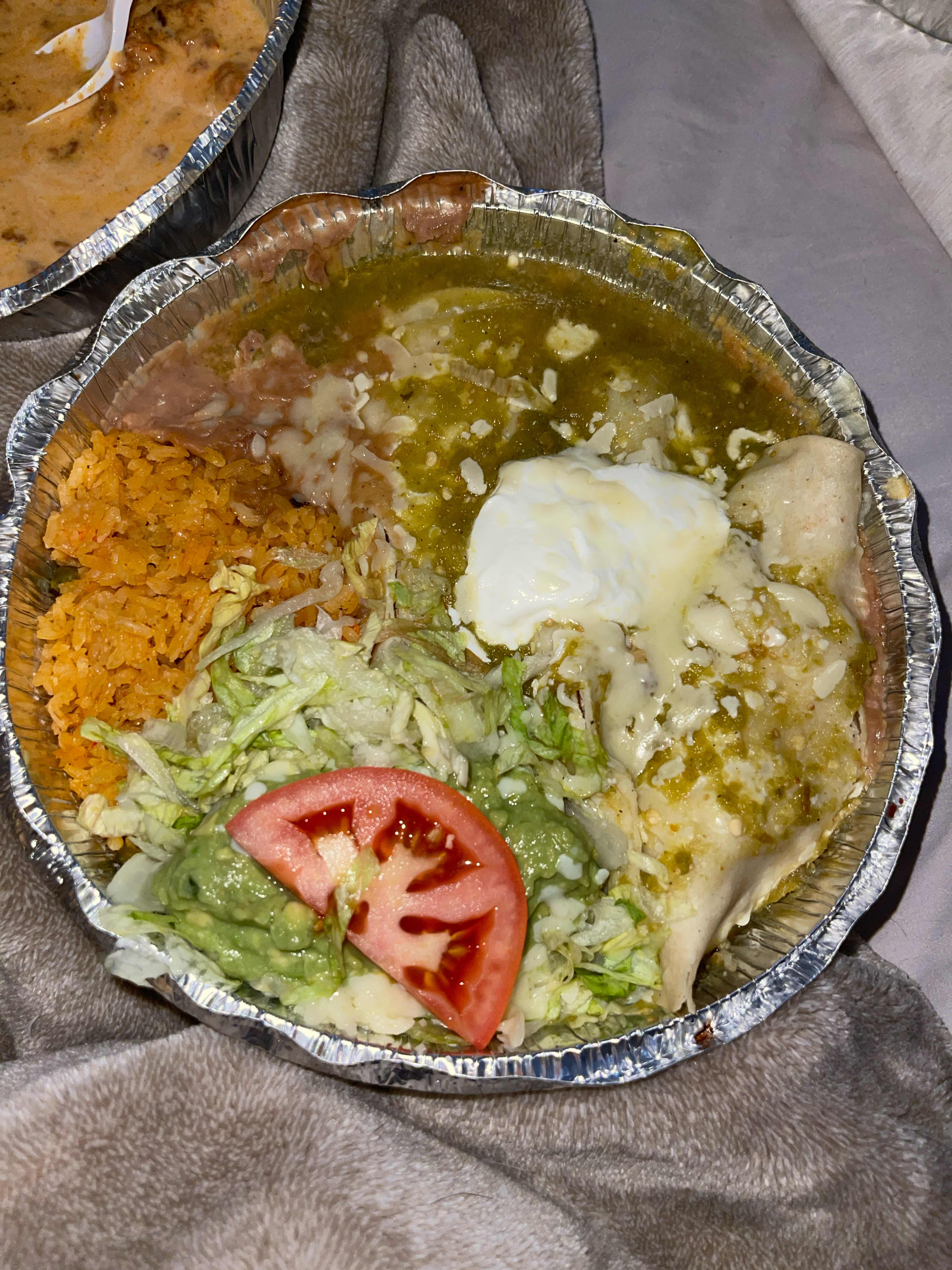 Enchiladas Verdes