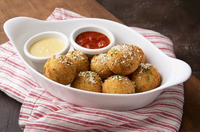Gorgonzola Risotto Bites