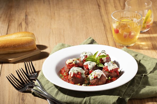 Meatballs Gorgonzola Al Forno