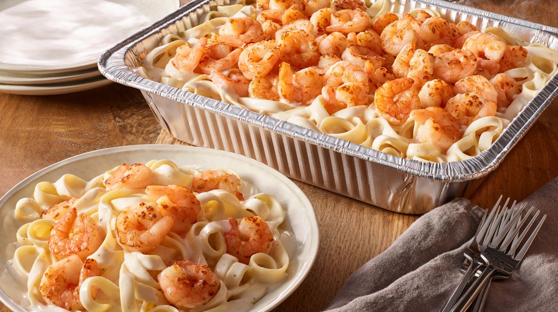 Shrimp Alfredo Mega