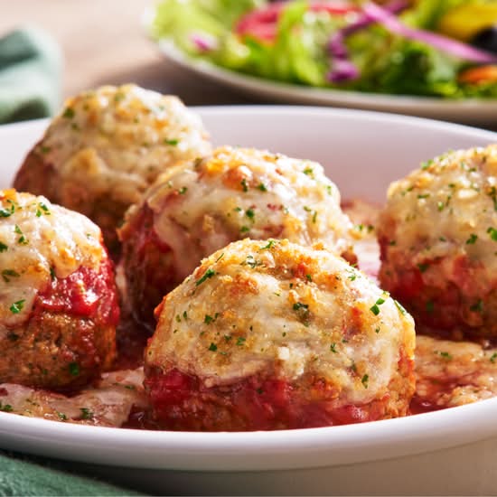 Meatballs Parmigiana