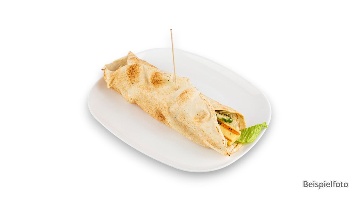 Halloumi Dürüm mit gemischtem Fleisch
