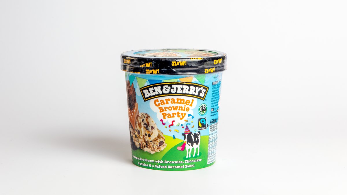Ben and Jerry's Caramel Brownie Party 465ml