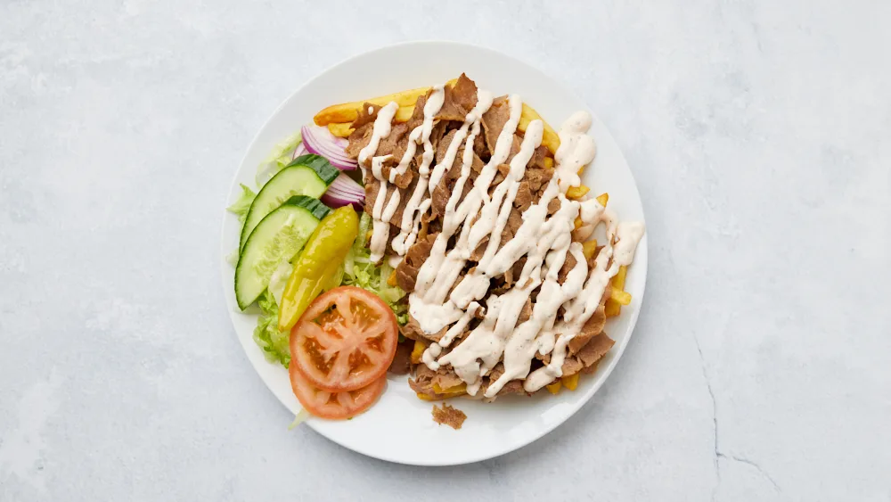 Kebabtallrik Vegan