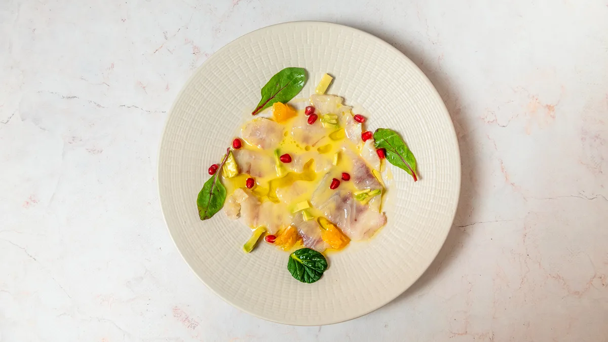 Carpaccio Levreku
