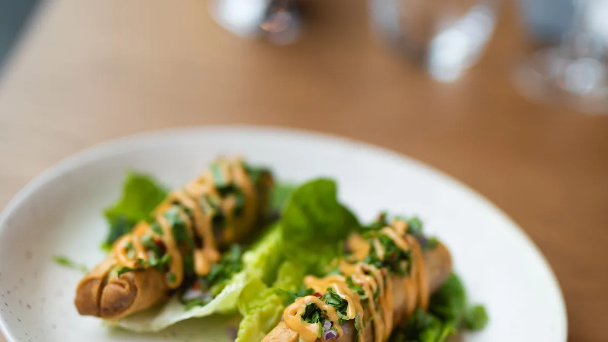 Homemade Chicken Spring Rolls - 2 PCS