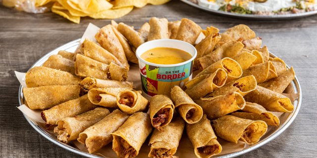 Chicken Flautas Platter