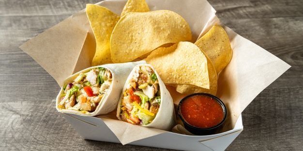 Fajita Wrap W/ Chicken