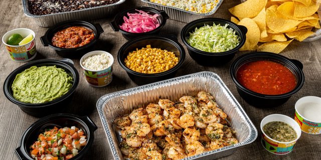 Grilled Shrimp Border Bowl