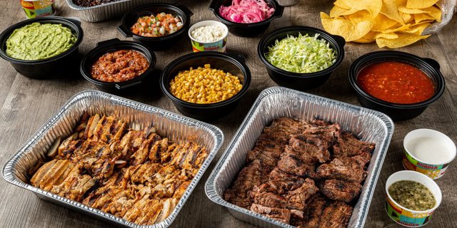 Premium Fajita Combination Border Bowl