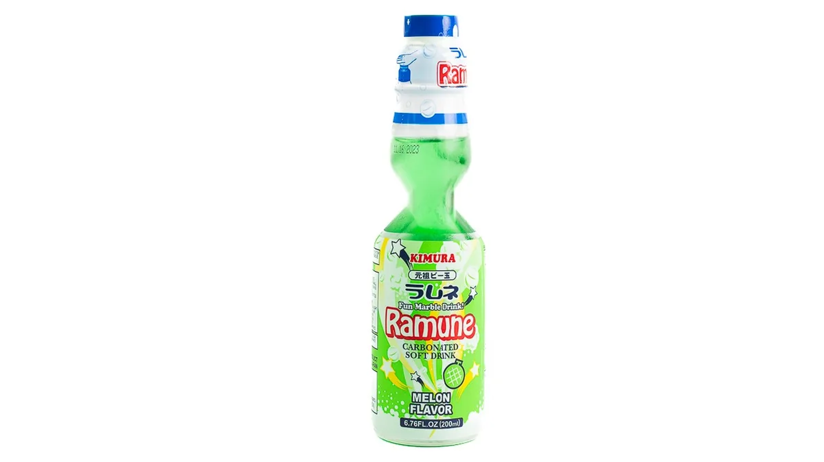 Ramune z okusom melone 0.2 l